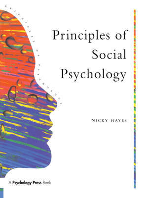 cover image of Principles of Social Psychology